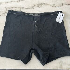 NWT Calvin Klein Ribbed Sleep Lounge Bike Shorts